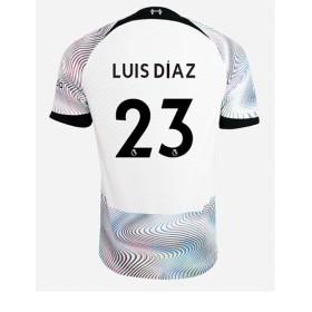 Herren Fußballbekleidung Liverpool Luis Diaz #23 Auswärtstrikot 2022-23 Kurzarm